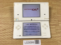 LG3099 Plz Read Item Condi Nintendo DSi DS White Console Japan