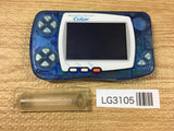 LG3105 Not Working Wonder Swan Color Crystal Blue Bandai Console Japan