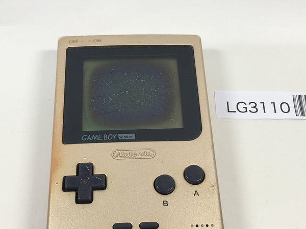 LG3110 Plz Read Item Condi GameBoy Pocket Gold Game Boy Console Japan