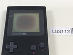LG3112 Plz Read Item Condi GameBoy Pocket Black Game Boy Console Japan