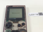 LG3118 GameBoy Pocket Clear Purple Game Boy Console Japan