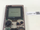 LG3118 GameBoy Pocket Clear Purple Game Boy Console Japan