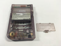 LG3118 GameBoy Pocket Clear Purple Game Boy Console Japan