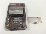 LG3118 GameBoy Pocket Clear Purple Game Boy Console Japan