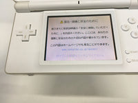 LG3191 Plz Read Item Condi Nintendo DS Lite Crystal White Console Japan