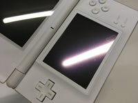 LG3192 Plz Read Item Condi Nintendo DS Lite Crystal White Console Japan