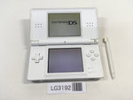 LG3192 Plz Read Item Condi Nintendo DS Lite Crystal White Console Japan