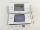 LG3192 Plz Read Item Condi Nintendo DS Lite Crystal White Console Japan