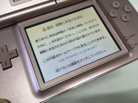 LG3193 Plz Read Item Condi Nintendo DS Lite Metallic Rose Console Japan