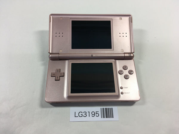 LG3195 Not Working Nintendo DS Lite Metallic Rose Console Japan