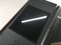 LG3199 Plz Read Item Condi Nintendo DS Lite Crimson Black Console Japan