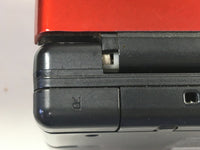 LG3199 Plz Read Item Condi Nintendo DS Lite Crimson Black Console Japan