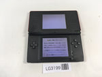 LG3199 Plz Read Item Condi Nintendo DS Lite Crimson Black Console Japan