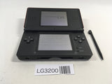 LG3200 Plz Read Item Condi Nintendo DS Lite Crimson Black Console Japan
