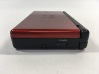 LG3200 Plz Read Item Condi Nintendo DS Lite Crimson Black Console Japan