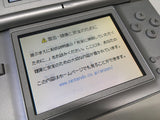 LG3201 Plz Read Item Condi Nintendo DS Lite Gross Silver Console Japan