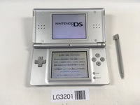 LG3201 Plz Read Item Condi Nintendo DS Lite Gross Silver Console Japan