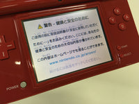 LG3204 Plz Read Item Condi Nintendo DSi DS Red Console Japan