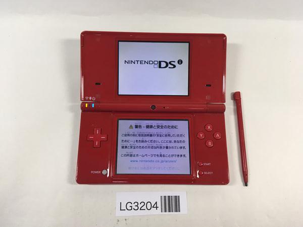 LG3204 Plz Read Item Condi Nintendo DSi DS Red Console Japan