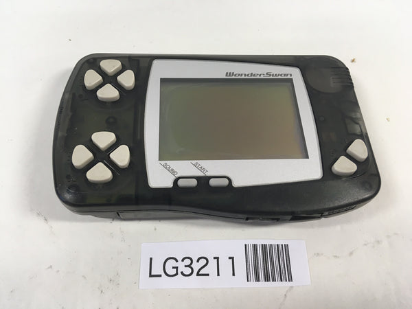 LG3211 Plz Read Item Condi Wonder Swan Skeleton Black Bandai Console Japan