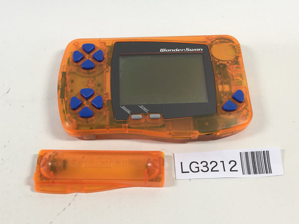 LG3212 Not Working Wonder Swan Digimon Orange Bandai Console Japan