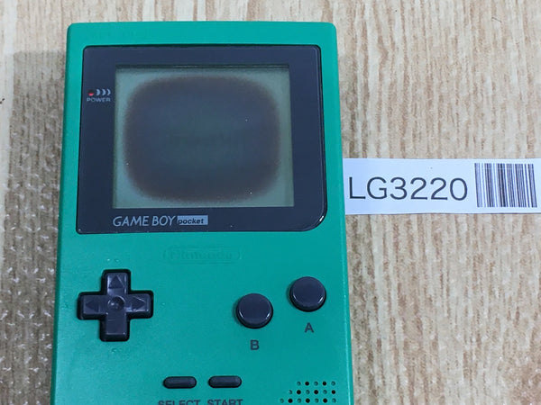 LG3220 Plz Read Item Condi GameBoy Pocket Green Game Boy Console Japan