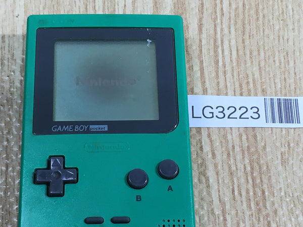 LG3223 Plz Read Item Condi GameBoy Pocket Green Game Boy Console Japan
