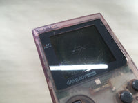 LG3224 Plz Read Item Condi GameBoy Pocket Clear Purple Game Boy Console Japan