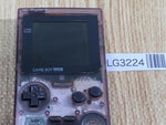 LG3224 Plz Read Item Condi GameBoy Pocket Clear Purple Game Boy Console Japan