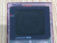 LG3224 Plz Read Item Condi GameBoy Pocket Clear Purple Game Boy Console Japan