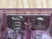 LG3224 Plz Read Item Condi GameBoy Pocket Clear Purple Game Boy Console Japan