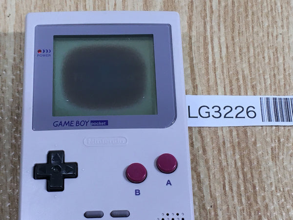 LG3226 Plz Read Item Condi GameBoy Pocket Gray Grey Game Boy Console Japan