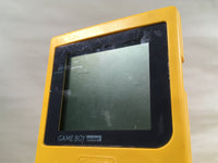 LG3227 Plz Read Item Condi GameBoy Pocket Yellow Game Boy Console Japan
