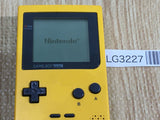LG3227 Plz Read Item Condi GameBoy Pocket Yellow Game Boy Console Japan