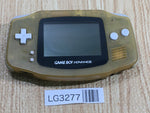 LG3277 Not Working GameBoy Advance Milky Blue Game Boy Console Japan