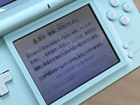 LG3306 Plz Read Item Condi Nintendo DS Lite Ice Blue Console Japan