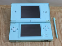 LG3306 Plz Read Item Condi Nintendo DS Lite Ice Blue Console Japan