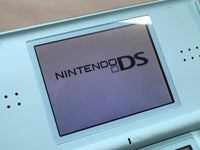 LG3306 Plz Read Item Condi Nintendo DS Lite Ice Blue Console Japan