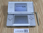 LG3309 Plz Read Item Condi Nintendo DS Lite Gross Silver Console Japan