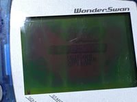 LG3310 Plz Read Item Condi Wonder Swan Skeleton Blue Bandai Console Japan