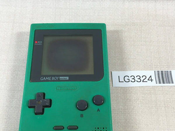 LG3324 Plz Read Item Condi GameBoy Pocket Green Game Boy Console Japan