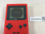 LG3325 Plz Read Item Condi GameBoy Pocket Red Game Boy Console Japan