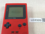 LG3326 Plz Read Item Condi GameBoy Pocket Red Game Boy Console Japan