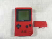 LG3326 Plz Read Item Condi GameBoy Pocket Red Game Boy Console Japan