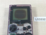 LG3332 Plz Read Item Condi GameBoy Pocket Clear Purple Game Boy Console Japan