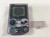 LG3332 Plz Read Item Condi GameBoy Pocket Clear Purple Game Boy Console Japan