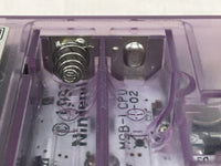 LG3332 Plz Read Item Condi GameBoy Pocket Clear Purple Game Boy Console Japan