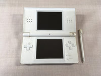 LG3400 Plz Read Item Condi Nintendo DS Lite Crystal White Console Japan