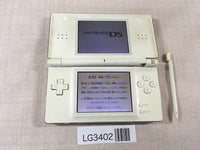 LG3402 Plz Read Item Condi Nintendo DS Lite Crystal White Console Japan