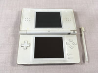 LG3402 Plz Read Item Condi Nintendo DS Lite Crystal White Console Japan